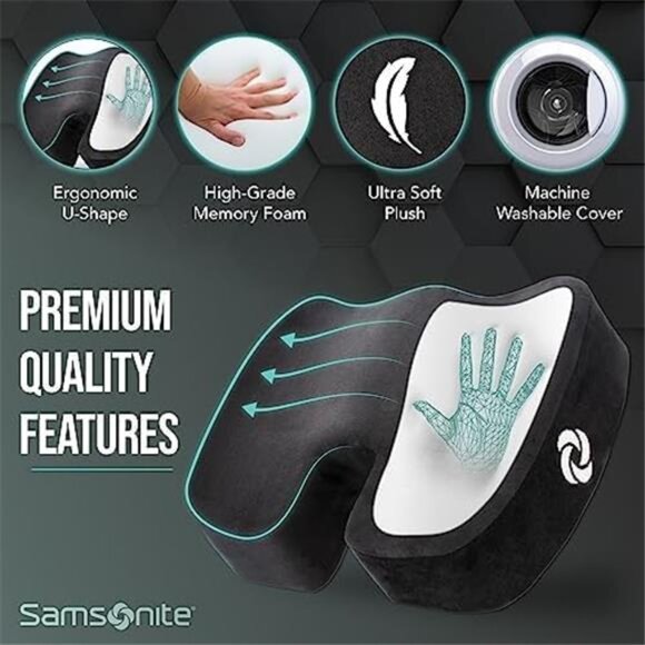 Memory foam seat cushion ergonomic tailbone support coccyx pillow office car cha - Picture 7 of 8